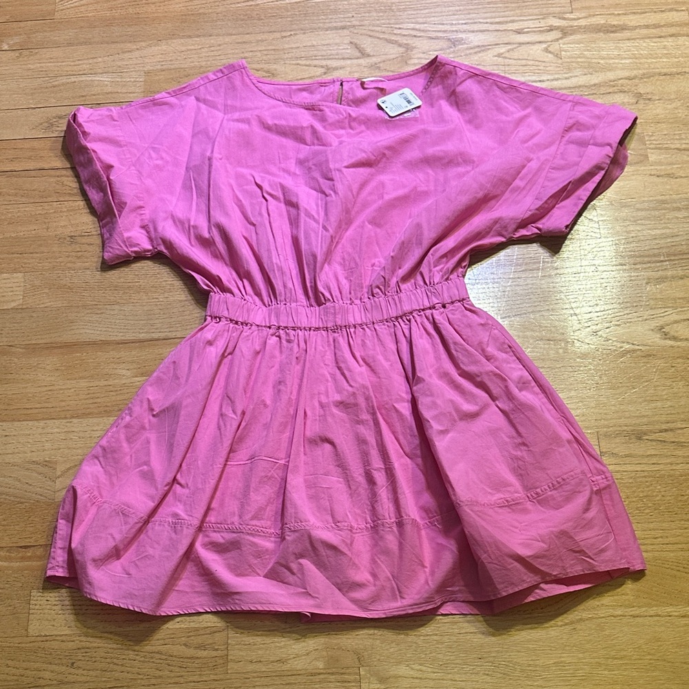 LAST CHANCE OFFER: Free People Pink Midi Dress NWT